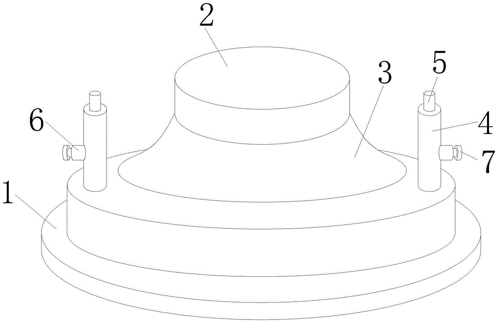 一种激光用扰模器压盖的制作方法