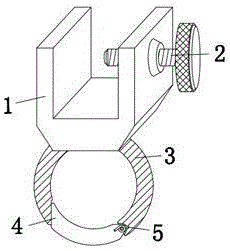 一种引流袋、尿袋可移动挂环的制作方法