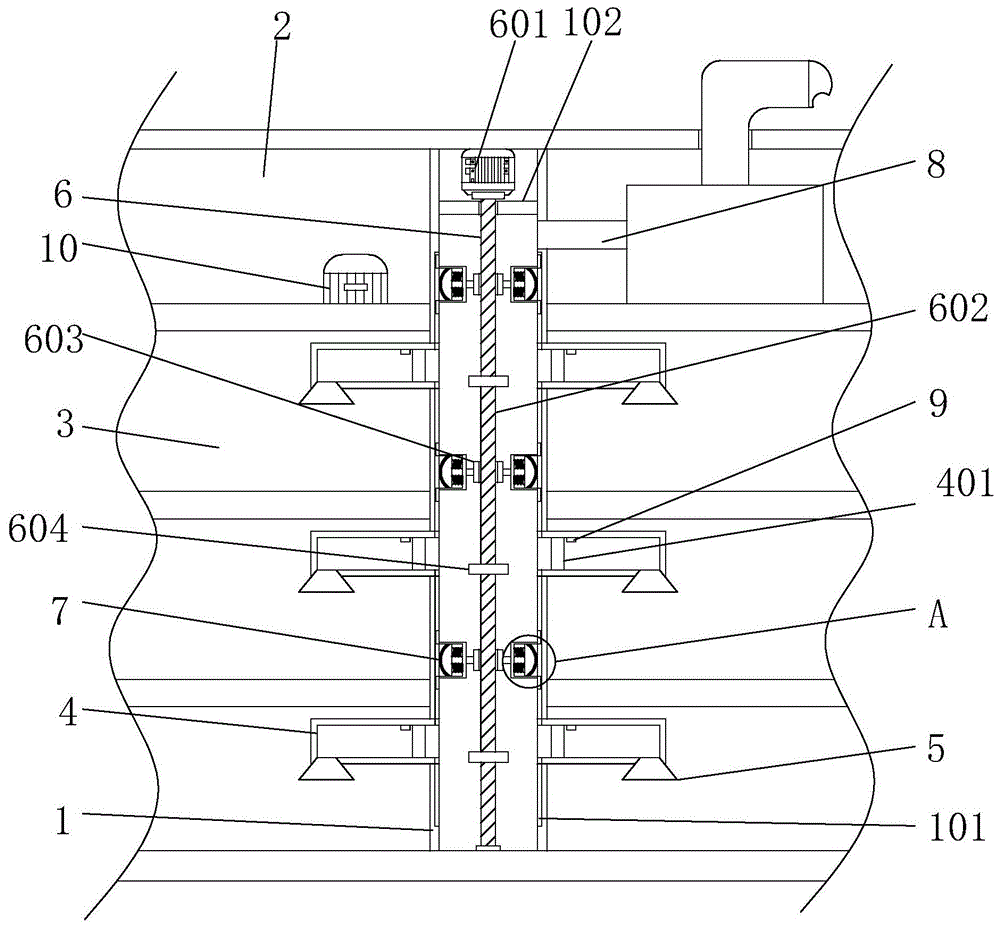 一种住宅建筑用烟气排放系统的制作方法