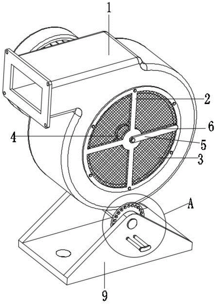 一种低噪声离心风机的制作方法