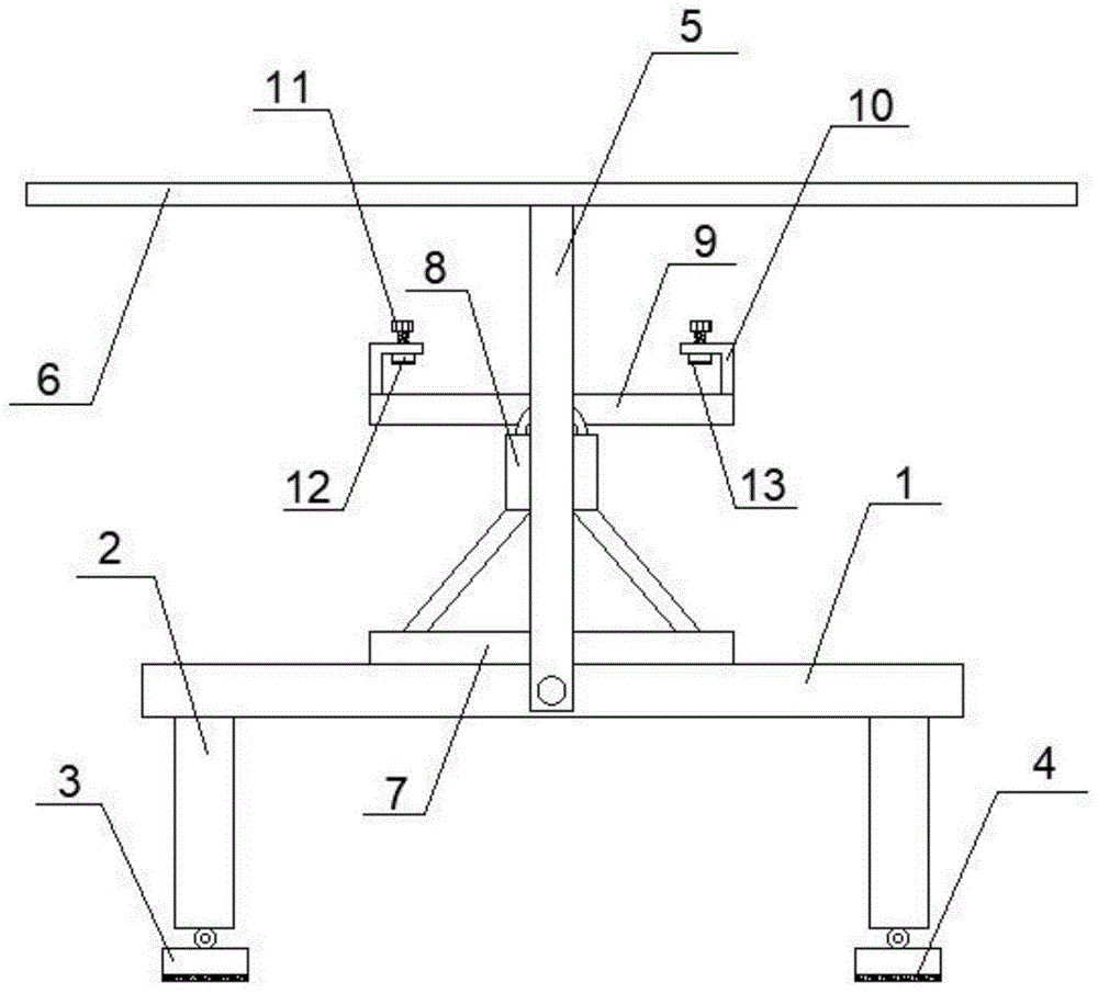 一种具有防护性的光伏板支撑机构的制作方法