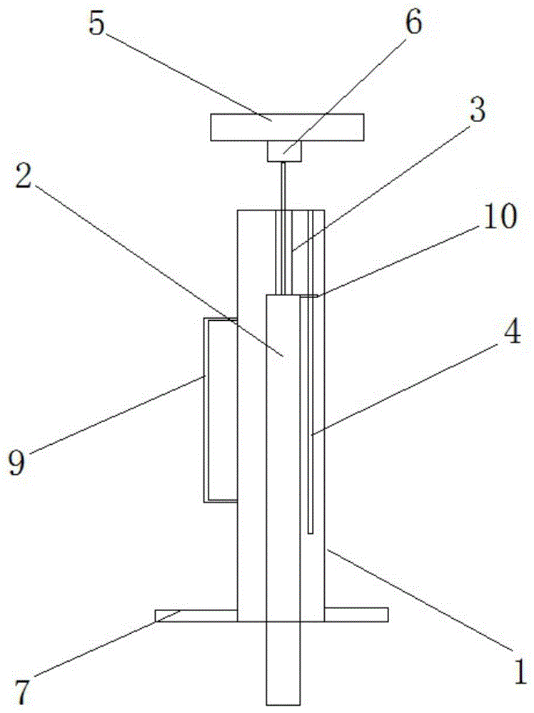 一种孔深测量装置的制作方法