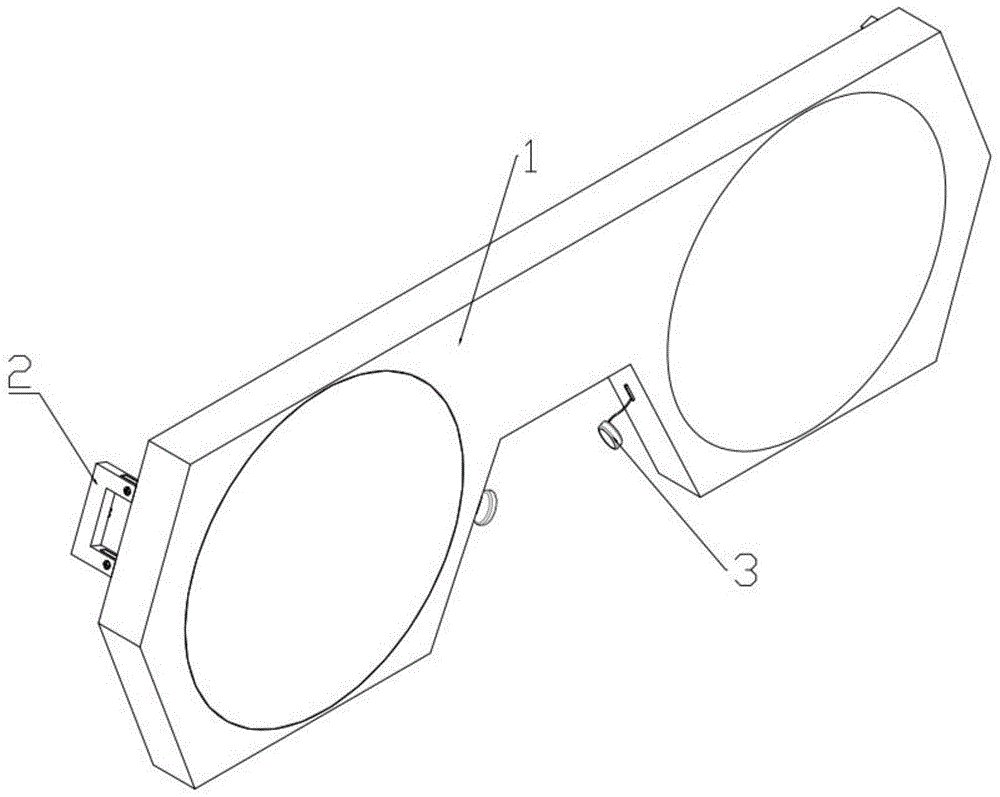 一种一体式度数眼镜镜片的制作方法