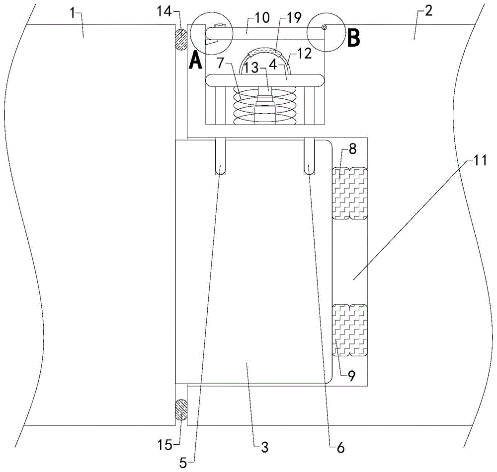 一种便于组装拆卸的塑胶跑道基板的制作方法