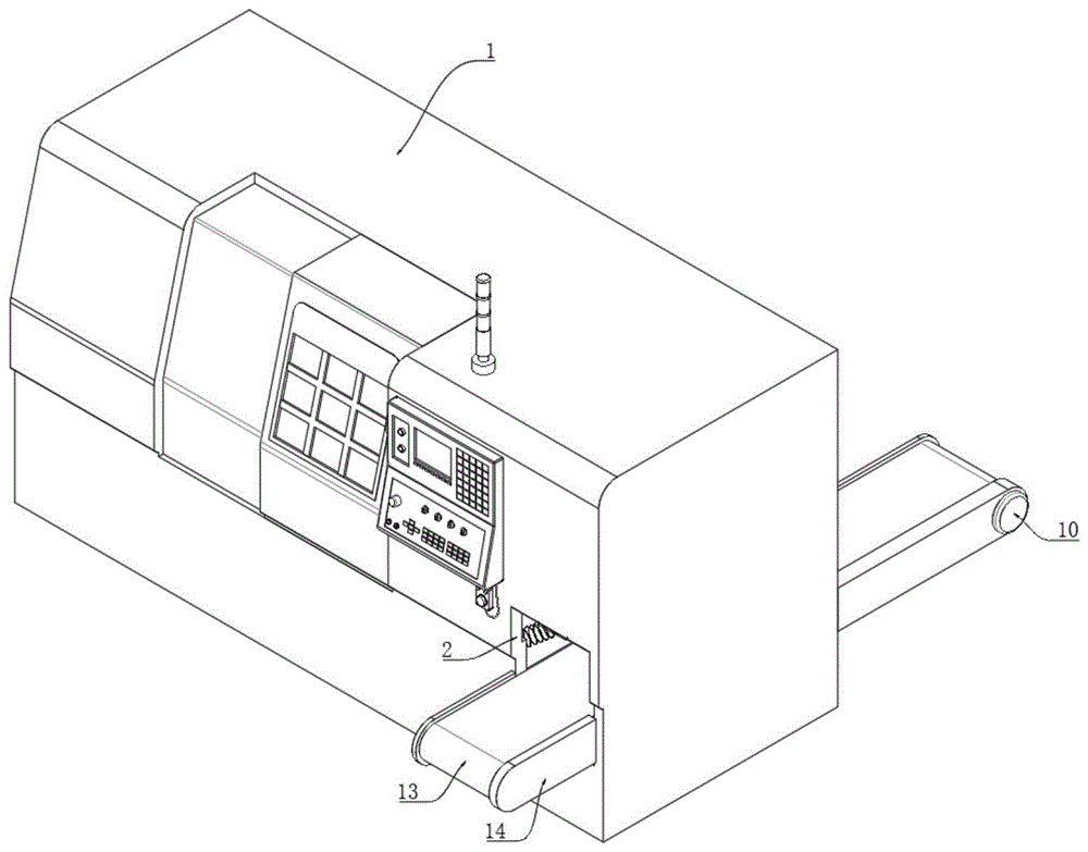 一种自动化数控加工中心机床的制作方法