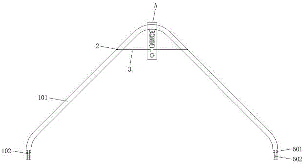 一种带有调节功能的花房斜梁连接结构的制作方法