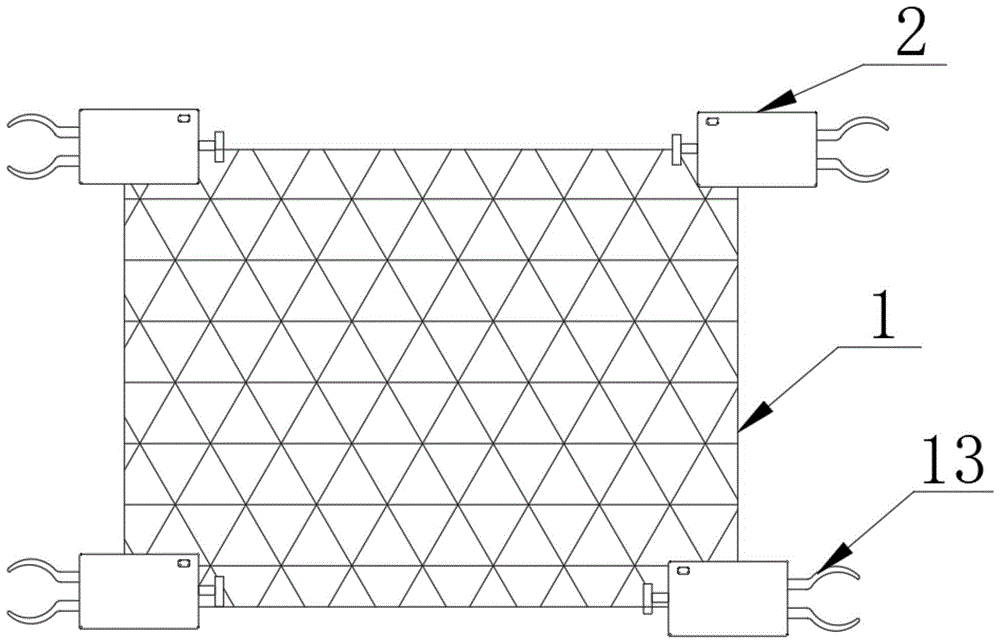 一种新型建筑安全网的制作方法