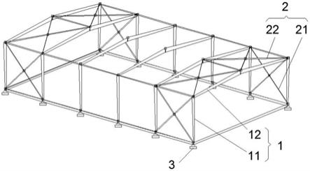 一种基于裸露基础的钢结构厂房结构的制作方法