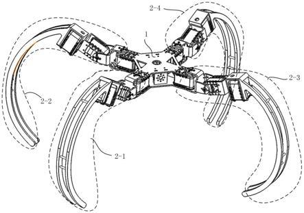 一种四足轮式可变形全方位移动机器人及其控制方法