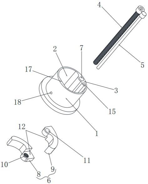 一种用于水龙头底座上的快速安装固定结构的制作方法