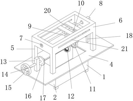 一种建筑施工用钢管外壁除锈装置的制作方法