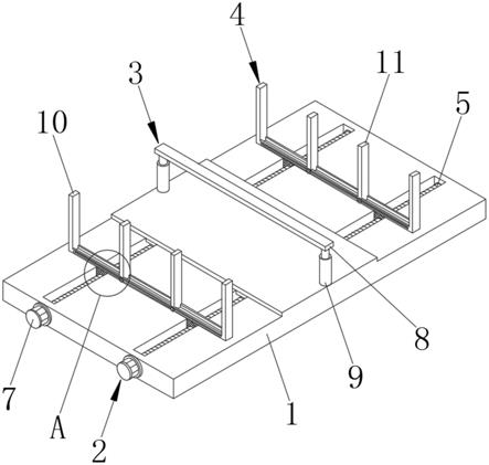 一种建材批发用钢筋存放装置的制作方法