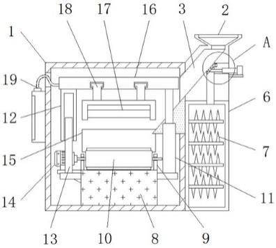 一种能够筛分的建筑垃圾再利用用破碎装置的制作方法