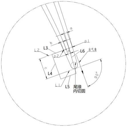 涡轮叶片尾缘劈缝造型方法与流程