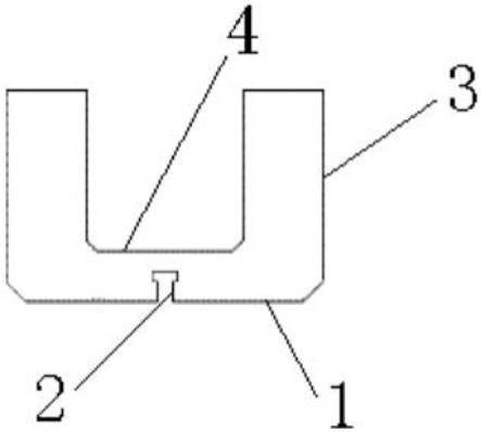 一种U型顶料片的制作方法