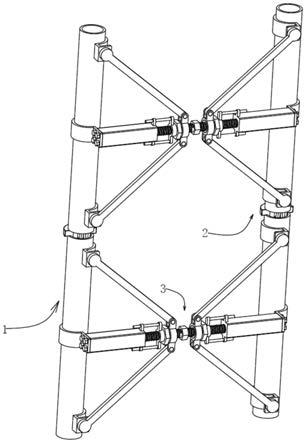 一种装配式脚手架结构的制作方法
