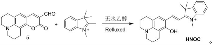 一种吲哚花菁荧光探针及其制备方法与流程