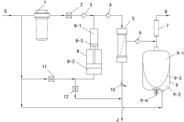 自带增压装置的反渗透净水机的制作方法