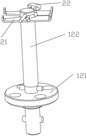 一种真空蒸镀机的伞架治具的双保险连接结构的制作方法
