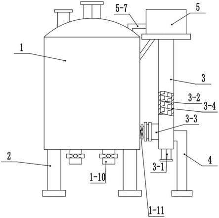 一种热熔胶反应釜的搅拌装置的制作方法