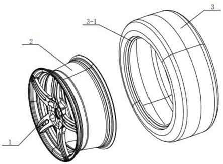一种新型透明车轮模型的制作方法