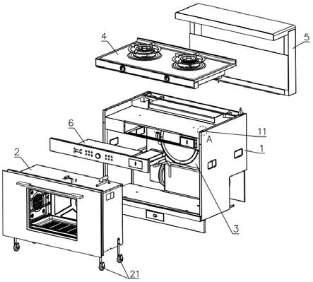 一种模块化的集成灶的制作方法