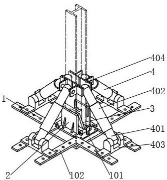 一种钢结构支撑底座的制作方法
