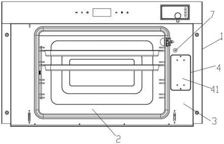 一种便于维修的蒸烤箱结构的制作方法