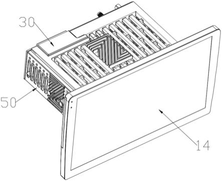 一种多面加强散热的车载显示器的制作方法