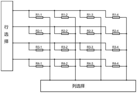 一种柔性温度传感器阵列及其制备方法