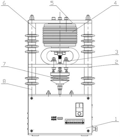 一种3.6kV中频（500Hz系统）用真空接触器的制作方法