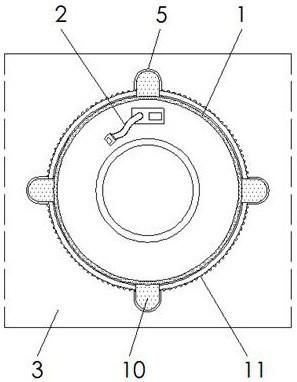 一种便于安装的时钟弹簧连接机构的制作方法