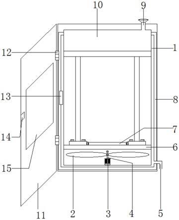 一种具有冷却结构的配电柜的制作方法