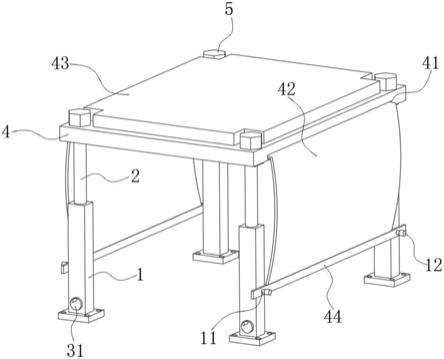 一种建筑工程用防护棚的制作方法