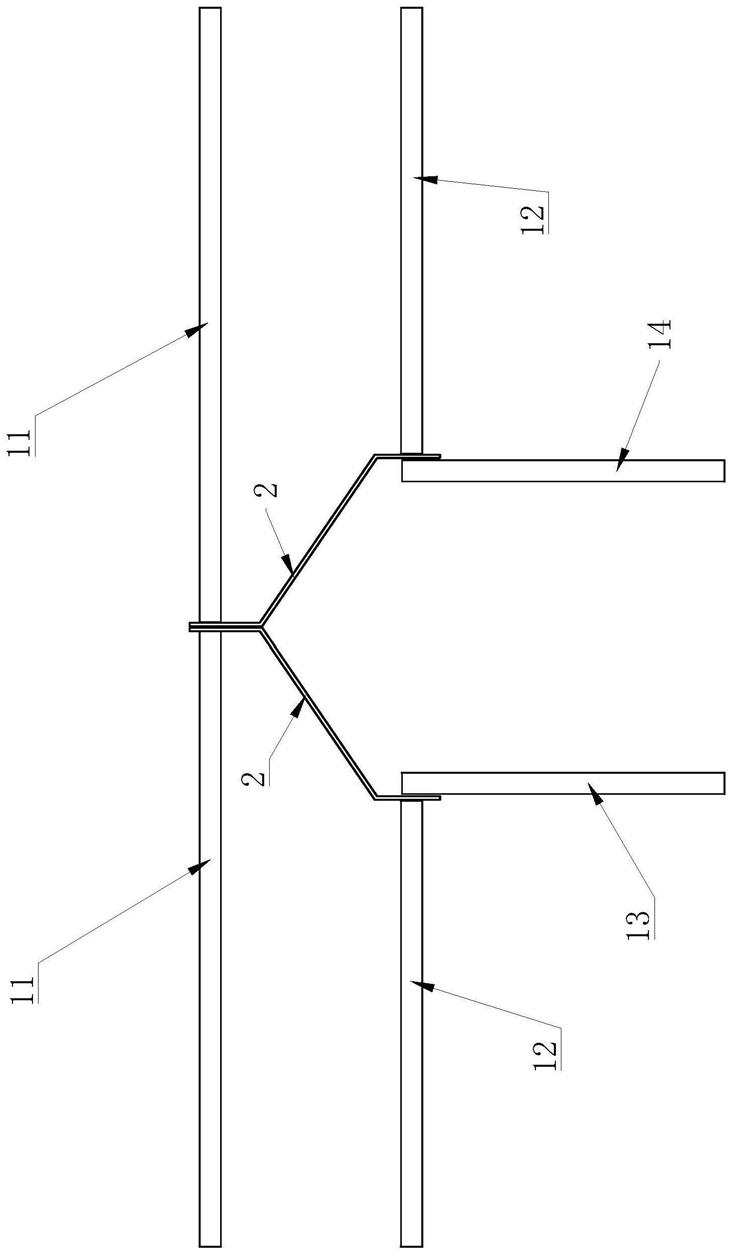 一种建筑模板的双拉片对拉连接结构的制作方法
