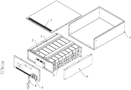 储能电池模块、储能电池柜的制作方法