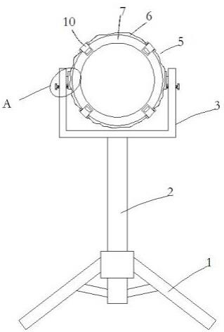 一种视频制作用的新型补光灯的制作方法