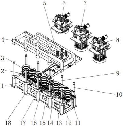 一种新型立式组合式钢桶中段成型设备的制作方法