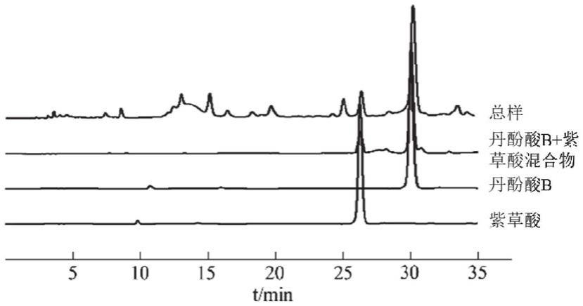 一种高效制备丹酚酸B和紫草酸的方法