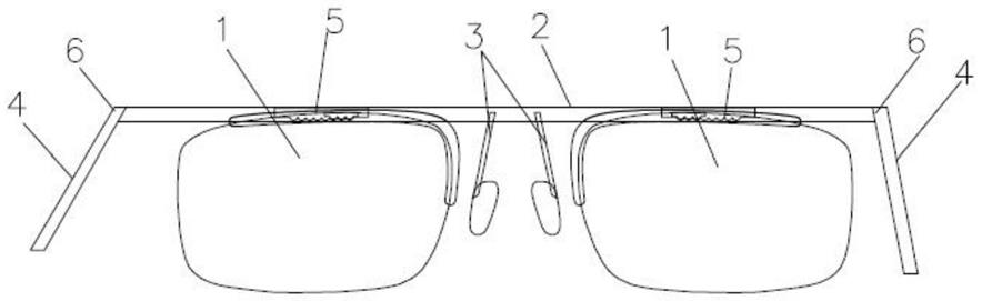 一种眼镜及上的瞳距调整设备的制作方法