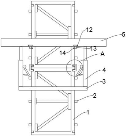 塔式起重机高性能易安装的套架结构的制作方法