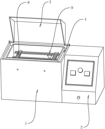 一种盐水喷雾试验箱的制作方法