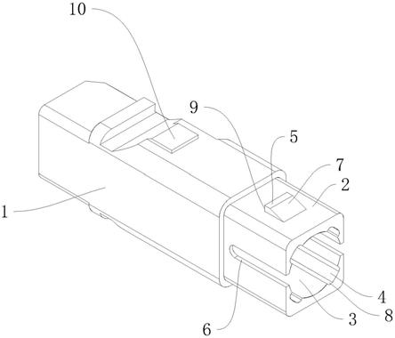 一种SC型光纤固定前套的制作方法