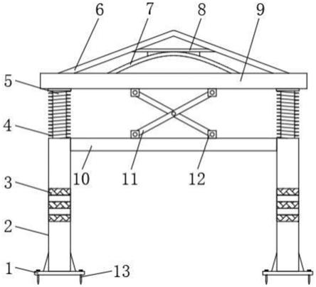 一种建筑施工安全防护装置的制作方法