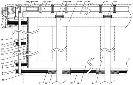 一种预埋式地铁车站框架结构及其施工方法与流程