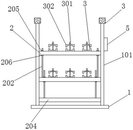 一种仪器仪表分层挂架装置的制作方法