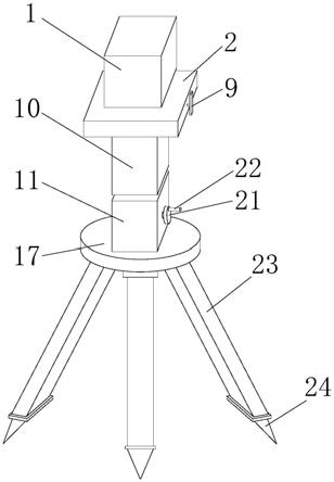 一种建筑工程测量放线装置的制作方法