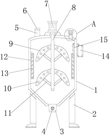 一种改进型泡沫珠粒储料罐的制作方法