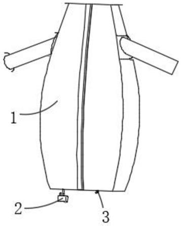 一种具有体温控制发光的智能校服的制作方法