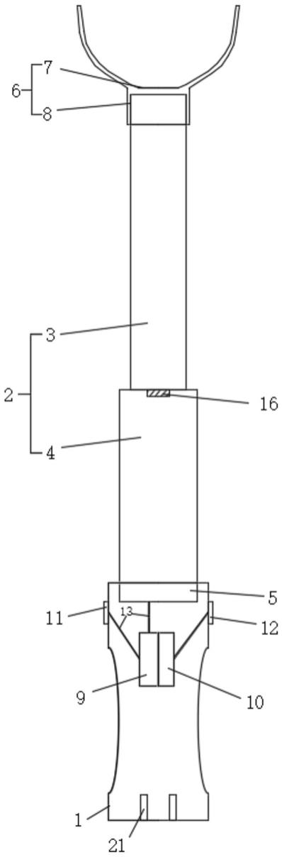 一种具有电击功能的应急钢叉的制作方法